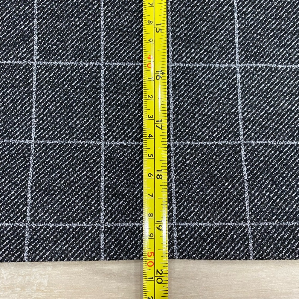 Ann Taylor Factory Dark Gray White Grid Pencil Skirt Women’s Size XS Petite - Picture 8 of 12